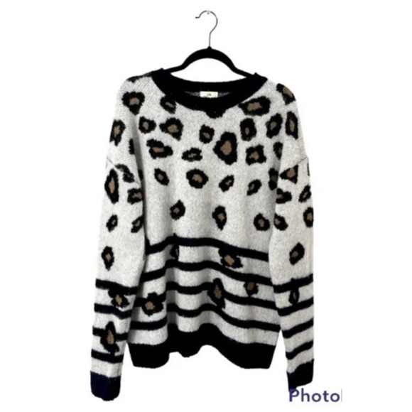 LPAxREVOLVE Sweater 225 in Leopard Stripe - Picture 3 of 6